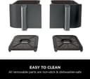Ninja Foodi MAX Dual Zone AF400UK 9.5L 2-Drawer Air Fryer 2470W - Black thumbnail 7