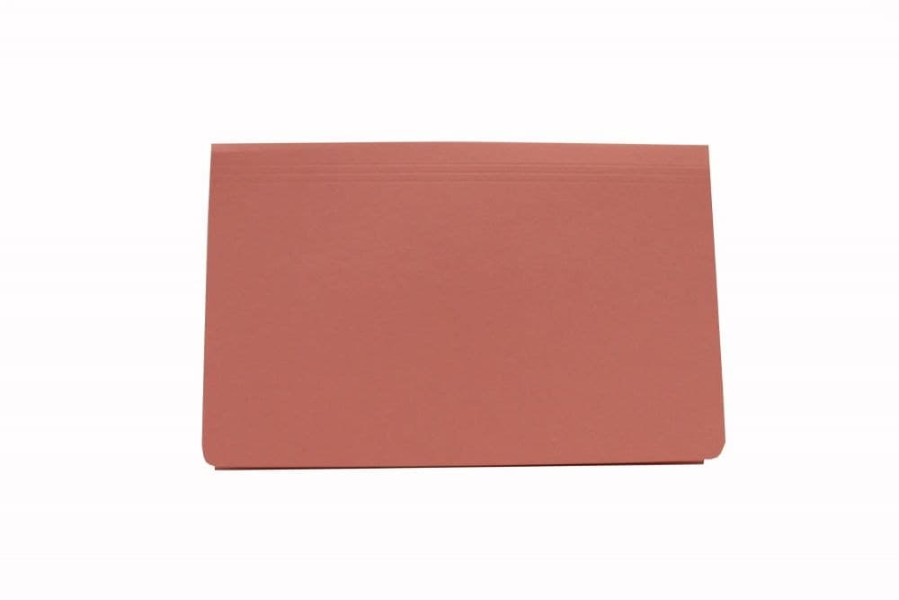 Exacompta Guildhall 50PK Full Flap Document Wallet 315gsm Pink - Image 1