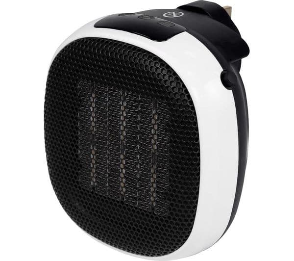 RUSSELL HOBBS RHPH7001W Portable Plug Fan Heater - White - Image 3