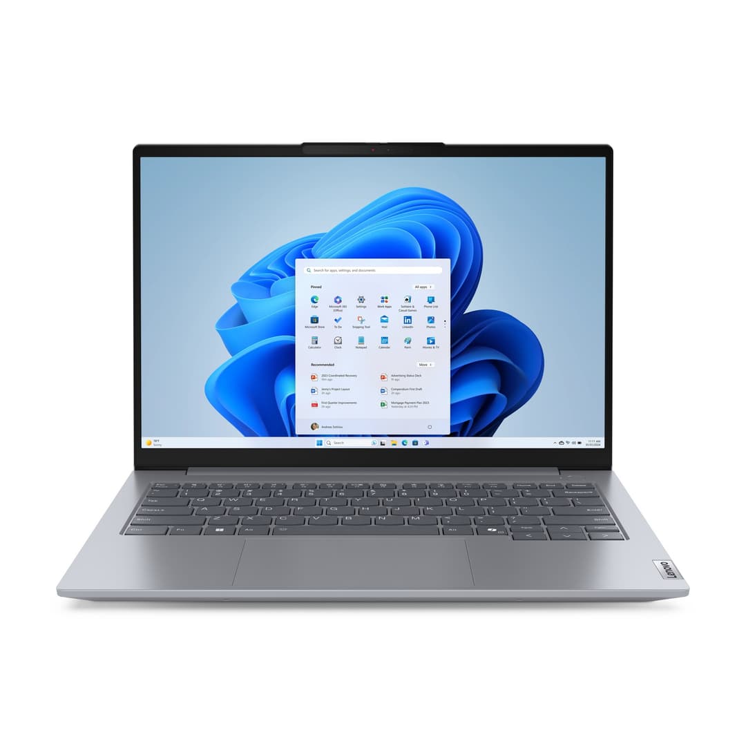 Lenovo ThinkBook 14 G7 ARP AMD Ryzen™ 5 7535HS Laptop 35.6 cm (14") WUXGA 8 GB DDR5-SDRAM 256 GB SSD Wi-Fi 6E (802.11ax) Windows 11 Pro Grey UK English - Image 1