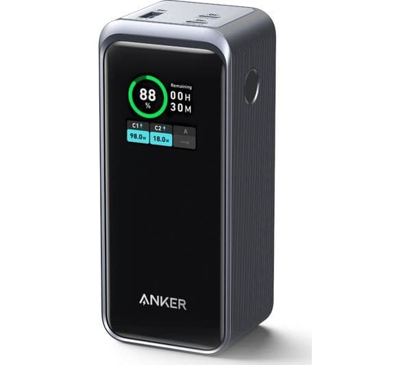 ANKER Prime 20000 mAh Portable Power Bank - Black - Image 1