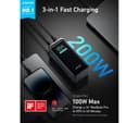 ANKER Prime 20000 mAh Portable Power Bank - Black thumbnail 7