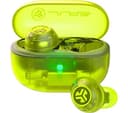 JLAB Go POP ANC Wireless Bluetooth Noise-Cancelling Earbuds - Transparent Neon Green thumbnail 1