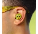 JLAB Go POP ANC Wireless Bluetooth Noise-Cancelling Earbuds - Transparent Neon Green thumbnail 4
