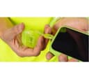 JLAB Go POP ANC Wireless Bluetooth Noise-Cancelling Earbuds - Transparent Neon Green thumbnail 10