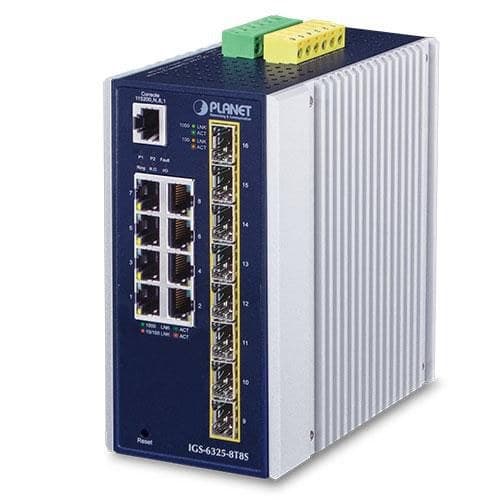 IP30 Industrial L3 8-Port - Image 1