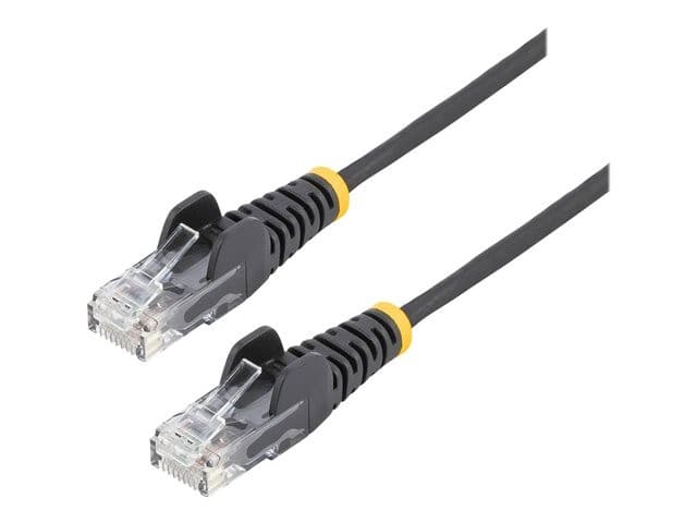 StarTech Slim LSZH CAT6 Snagless Patch Cable 1.5m - Black (N6PAT150CMBKS) - Image 3