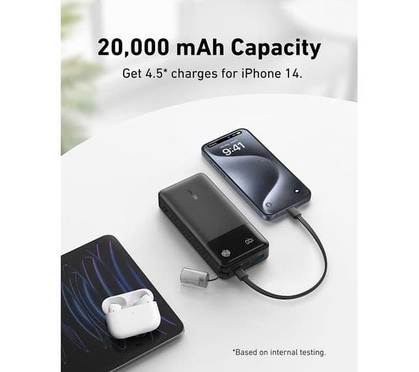 ANKER PowerCore 20000mAh Power Bank Black - Image 8