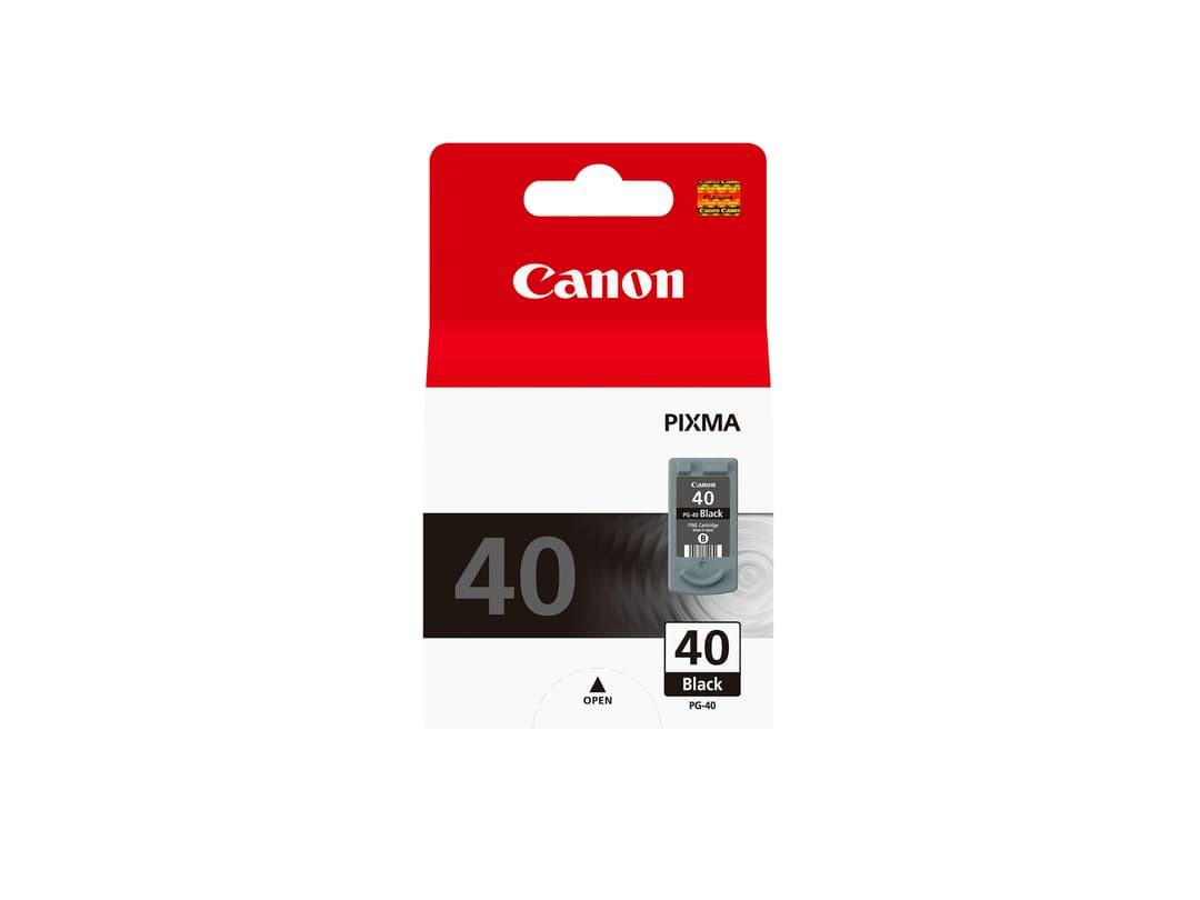 Canon PG-40BK Black Ink Cartridge - Image 1