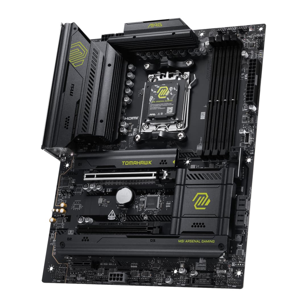 MSI MAG B850 TOMAHAWK WIFI AMD B850 Socket AM5 ATX Motherboard - Image 4