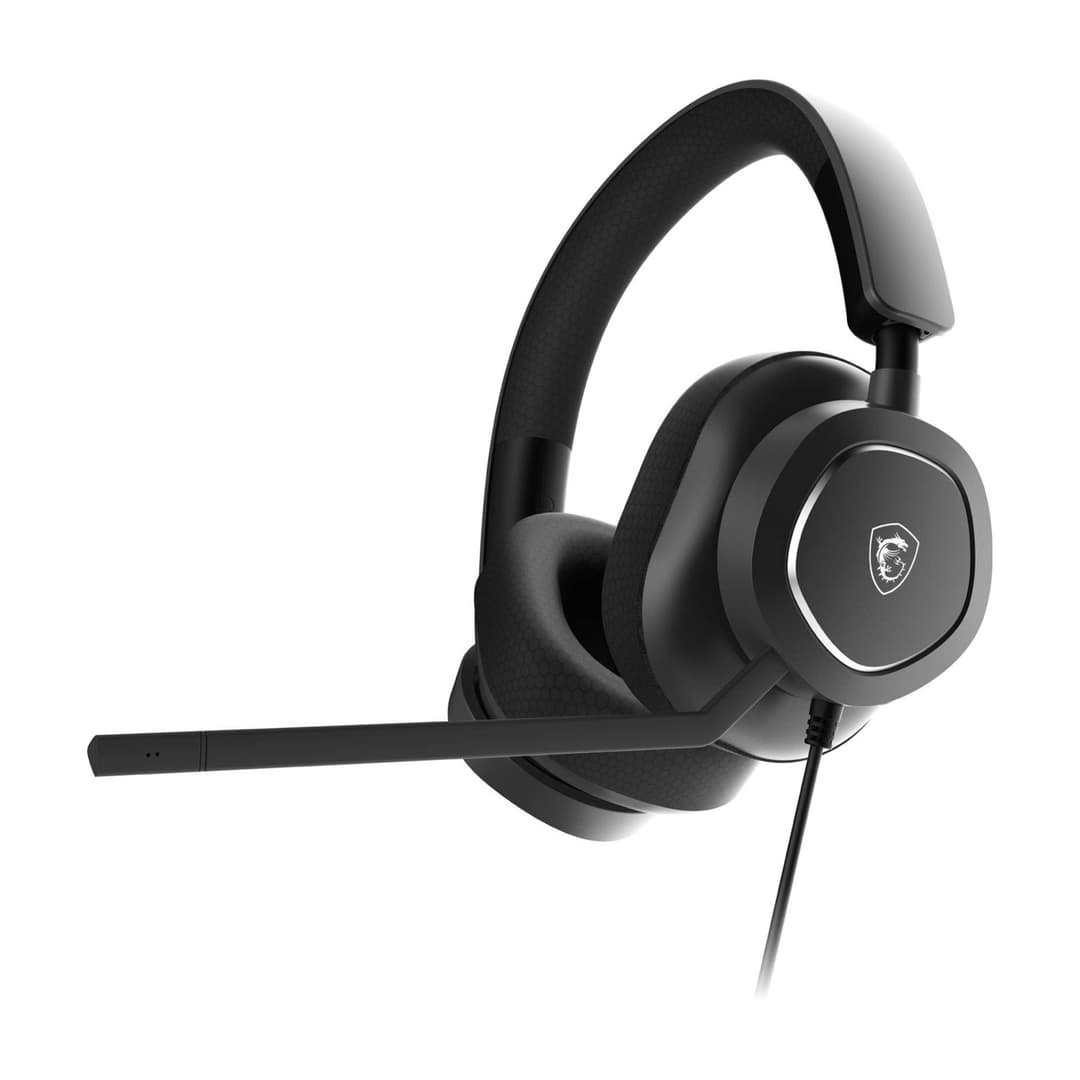 MSI Maestro 300 USB Type-C Head-band Wired Gaming Headset - Black - Image 1
