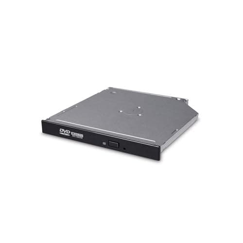 Hitachi-LG GTC2N Internal DVD Drive, Slim 12.7 mm DVD Player/Writer for Laptop/Desktop PC, Windows 10 Compatible, 8x Read/Write Speed - Black - Image 2
