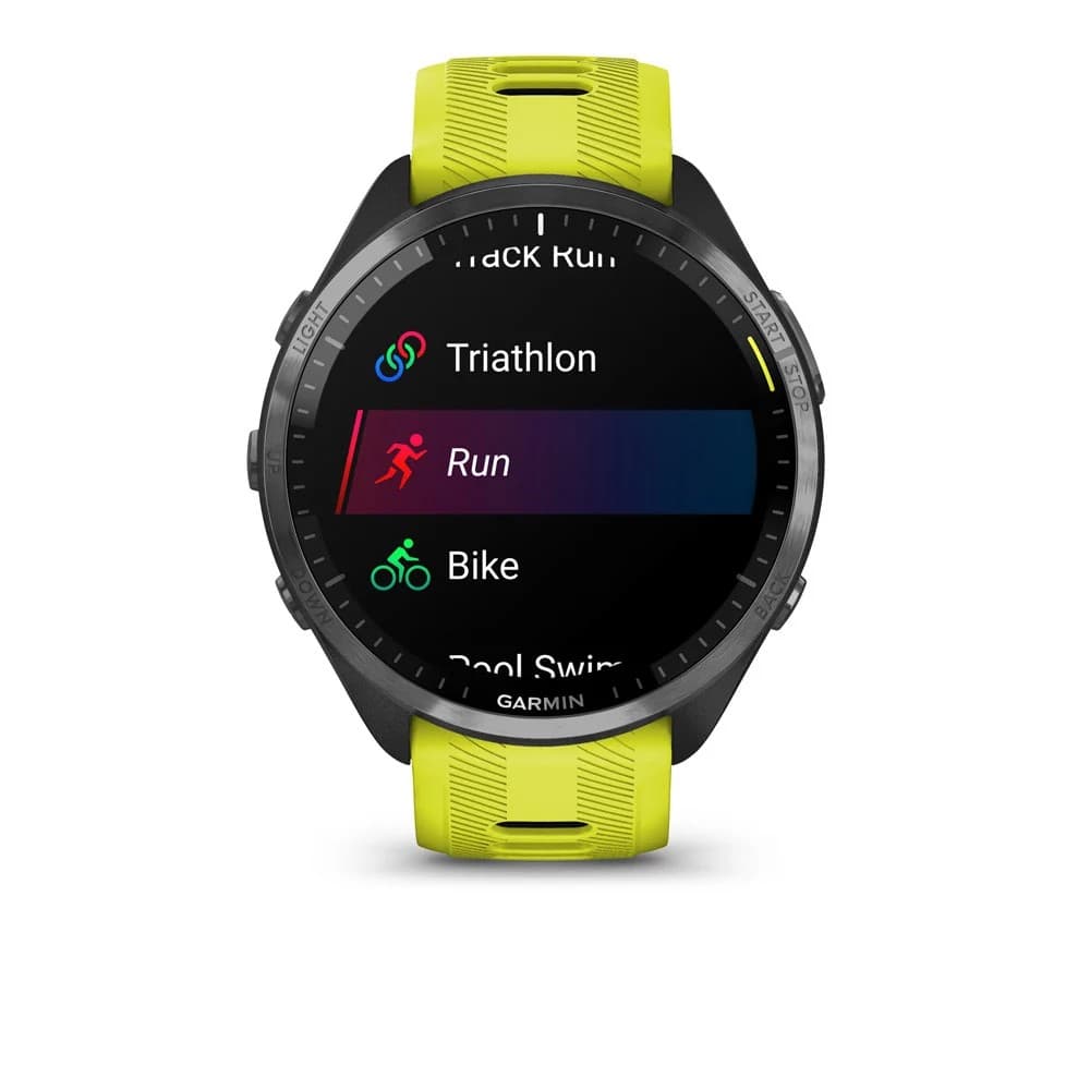 Garmin Forerunner 965 GPS 47mm Smartwatch - Amp Yellow - Image 3