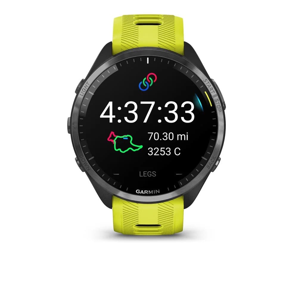 Garmin Forerunner 965 GPS 47mm Smartwatch - Amp Yellow - Image 4