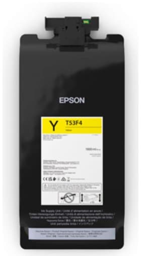 Epson C13T53F400 (T53F4) UltraChrome Pro6 Ink Pouch 1.6L - Yellow - Image 1