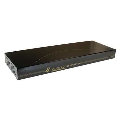 Newlink 8 Port way rack Mount VGA splitter con audio robusto alloggiamento in metallo - Image 2