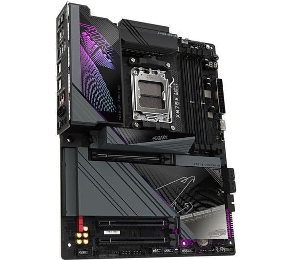 GIGABYTE X870E AORUS MASTER AM5 DDR5 ATX Motherboard - Wi-Fi 7, 5GbE LAN, USB4