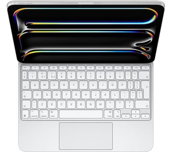 Apple Magic Keyboard for iPad Pro 11-inch (M4) - British English - White - Image 2