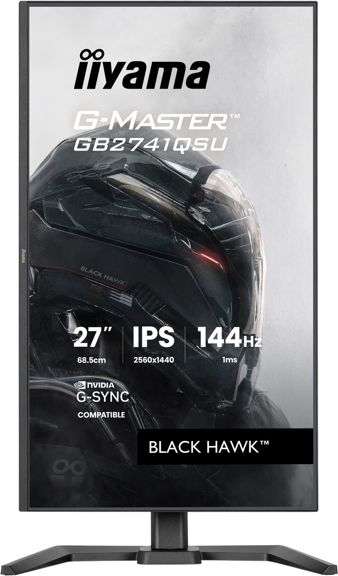 iiyama G-MASTER GB2741QSU-B1 computer monitor 68.6 cm (27") 2560 x 1440 pixels 4K Ultra HD LED Black - Image 2