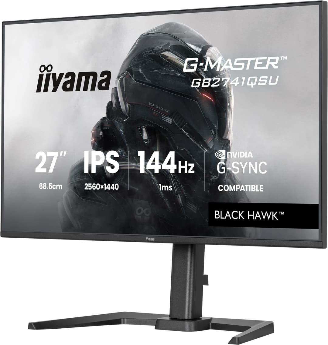 iiyama G-MASTER GB2741QSU-B1 computer monitor 68.6 cm (27") 2560 x 1440 pixels 4K Ultra HD LED Black - Image 3