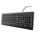 Trust TK-150 Universal Silent USB QWERTY UK English Keyboard - Black thumbnail 3