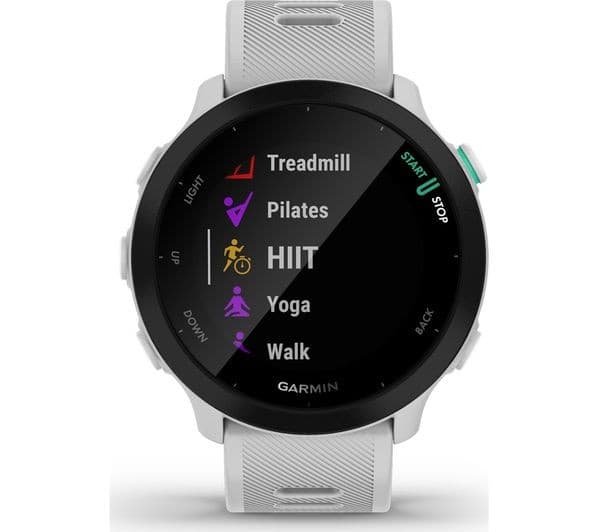 Garmin Forerunner 55 42mm GPS Running Smartwatch - Whitestone - Image 8