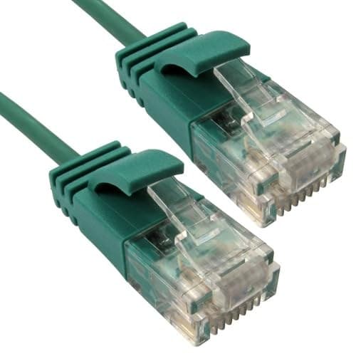 Cables Direct 3m Slim CAT6 Patch Cable (Green) - Image 2