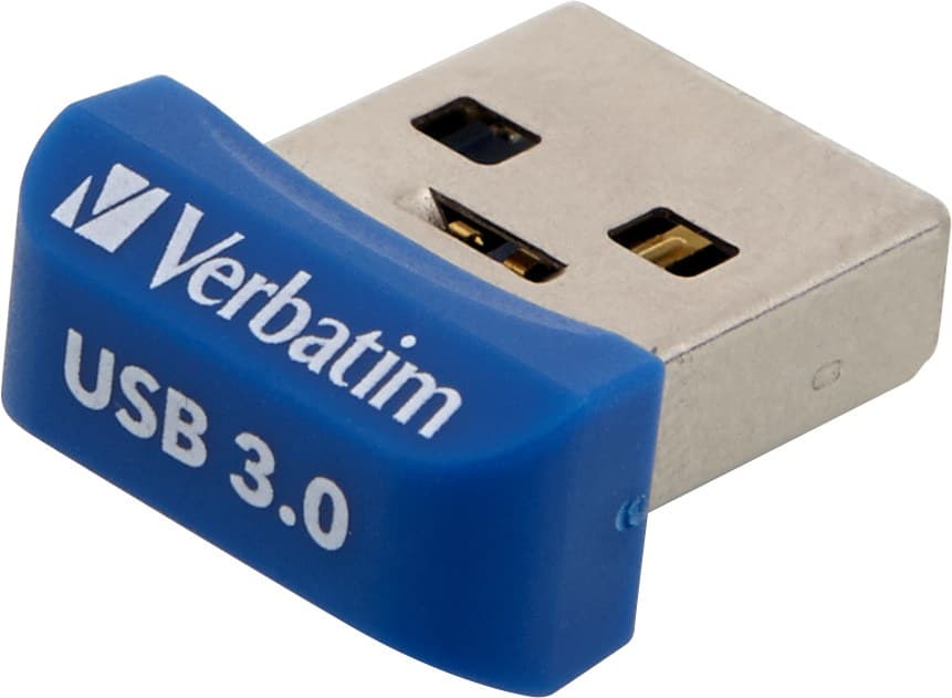 Verbatim Store 'n' Stay NANO - USB 3.0 Drive 64 GB - Blue - Image 2