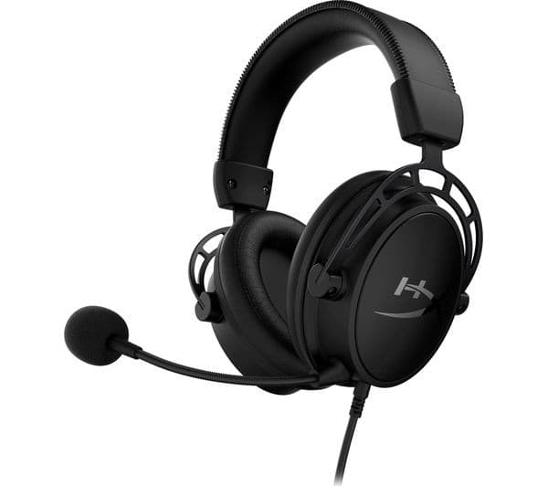 HyperX Cloud Alpha Wired Gaming Headset - Black - Image 1