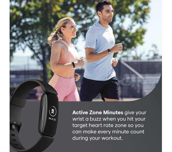 Fitbit Inspire 2 Health & Fitness Tracker - Black - Image 5