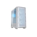 Cougar Uniface White ATX Micro ATX Tempared Glass White PC Case thumbnail 1