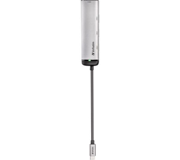 Verbatim 49147 USB Type-C Hub Silver