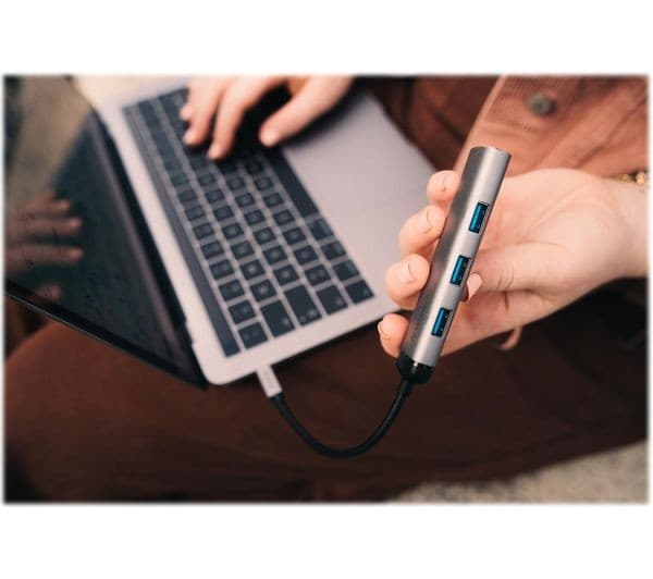 Verbatim 49147 USB Type-C Hub Silver - Image 4