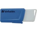 Verbatim Store 'n' Click USB 3.2 Gen 1 Flash Drive 16GB - Pack of 3 (Red, Blue & Yellow) thumbnail 2
