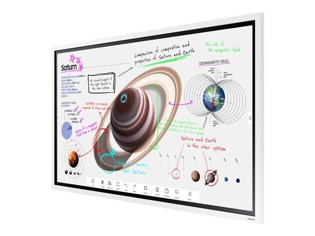 Samsung Flip Pro WM55B WMB Series - 55" LED-backlit LCD display - 4K - for education / business - Image 3