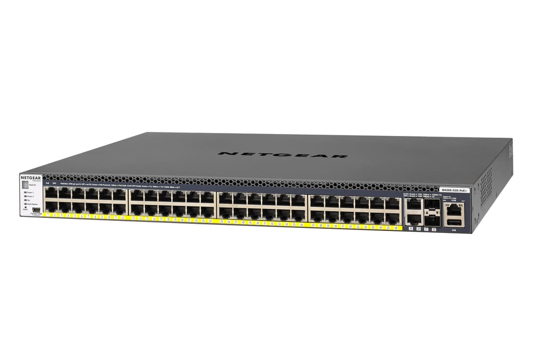 NETGEAR GSM4352PA Managed L2/L3/L4 Gigabit Ethernet (10/100/1000) Power over Ethernet (PoE) 1U Black - Image 3