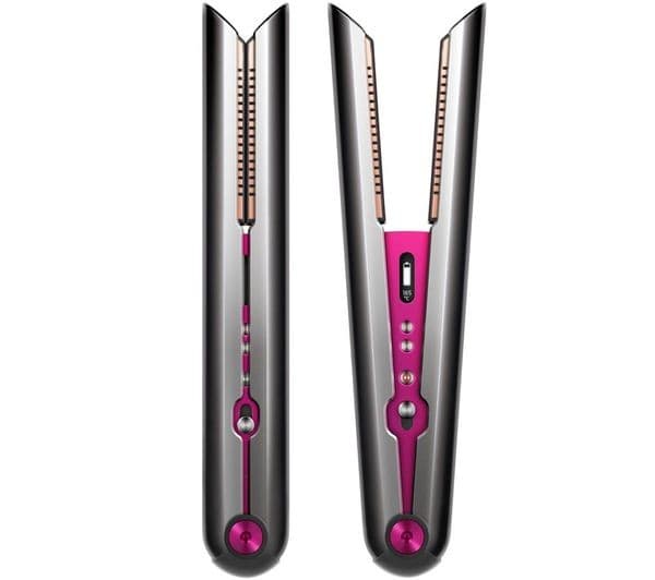 DYSON Corrale Hair Straightener - Black Nickel & Fuchsia