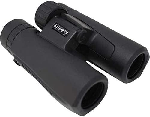 Clarity 10x26 Rubberised Compact Binoculars - Black