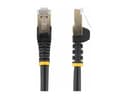 StarTech CAT6A Ethernet Cable 2m Black thumbnail 1