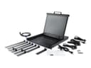 StarTech.com Rackmount KVM Console, Single Port VGA KVM with 19" LCD Monitor for Server Rack, Fully Featured Universal 1U LCD KVM Drawer with Cables & Hardware, USB Support, 50,000 MTBF - LCD KVM Concole Drawer (RKCONS1901) - KVM console - 19" thumbnail 5