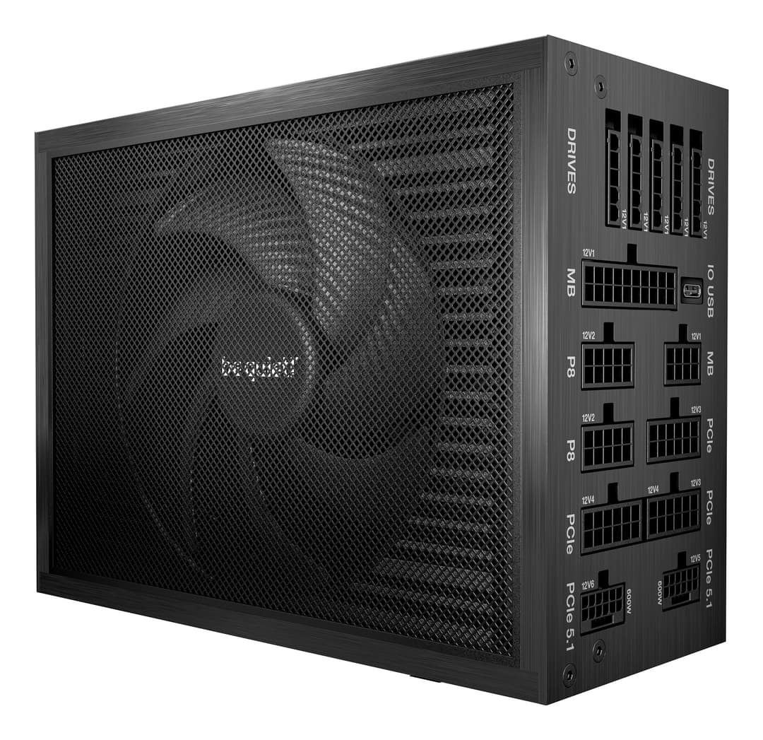 be quiet! Dark Power Pro 14 IO power supply unit 1600 W 20+4 pin ATX ATX Black - Image 1