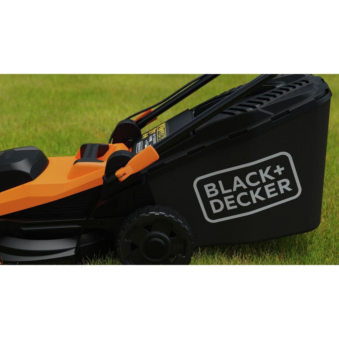 Black+Decker BEMWP340-GB 34cm Corded Rotary Lawnmower -1400W - Image 4