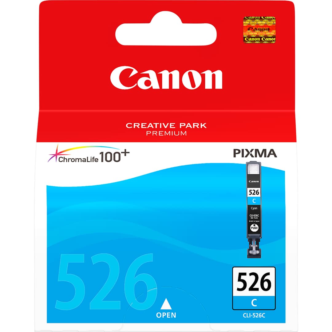 Canon CLI-526C Cyan Ink Cartridge - Image 1