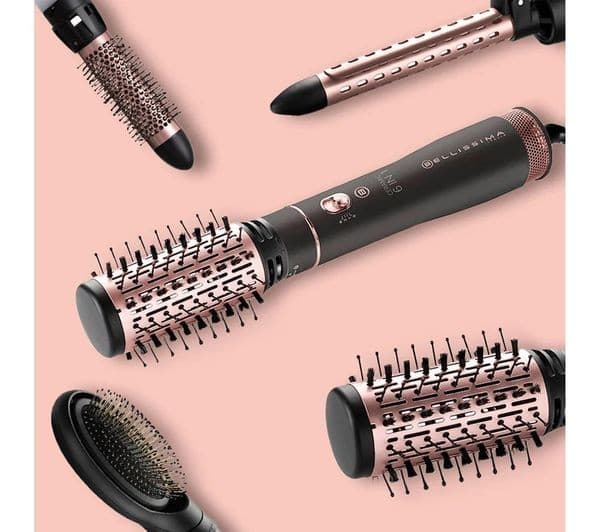 BELLISSIMA Italia Ceramic 6 In 1 Hair Styler - Black & Gold - Image 5