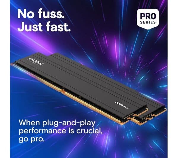 CRUCIAL Pro 32 GB 6000 MHz DDR5 Memory Kit - 16 GB x 2 - Image 6