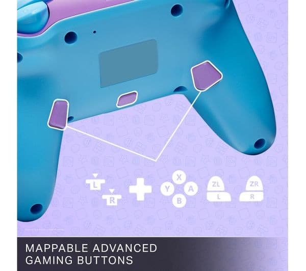 PowerA Enhanced Wireless Controller for Nintendo Switch - Color Splash Heroes - Image 3