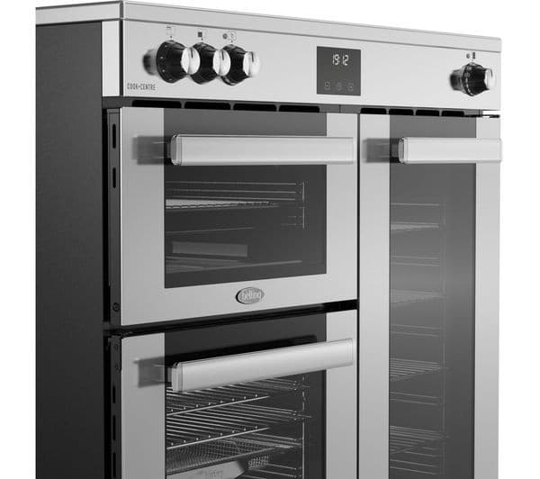 BELLING Cookcentre 90Ei Electric Induction Range Cooker - Stainless Steel - Image 6