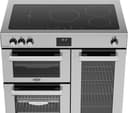 BELLING Cookcentre 90Ei Electric Induction Range Cooker - Stainless Steel thumbnail 7