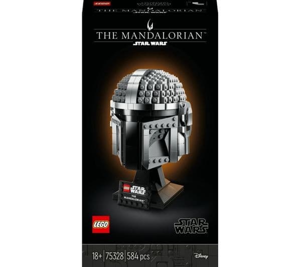 LEGO Star Wars 75328 The Mandalorian Helmet Set for Adults - Image 3