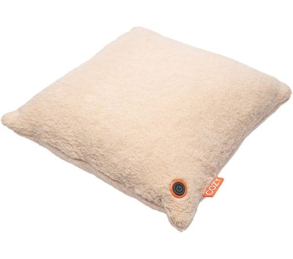 BODI-TEK Cozy Una Heated Wool Cushion - Beige, 45 x 45cm - Image 1